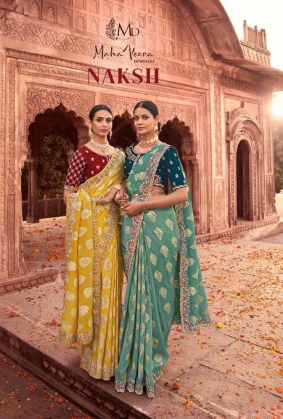 Naksh By Mahaveera Designer Wedding Saree Collection